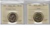 Image 1 : loon $1 2013 & 2014 ICCS MS66. 2pcs