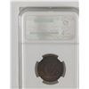 Image 2 : Error 1861 Nova Scotia 1-cent Die Clash NGC VF20 details