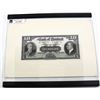 Image 1 : 1938 Bank of Montreal Face Proof $10.  505-62-04P in UNC Condition. The note has it's original cardb