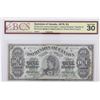 Image 1 : 1878 Dominion of Canada $1.  DC-8e-iii-O, Lettered Boarder, Payable at Montreal, Ottawa Imprint, S/N