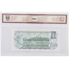 Image 2 : 1973 Bank of Canada Test Note $1.  BC-46bT, S/N: EXA1353396, BCS CUNC-62, Original