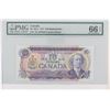 Image 1 : 1971 Bank of Canada Replacement $10.  BC-49cA, S/N: *TL1385869, PMG GUNC-66, EPQ