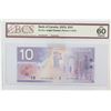 Image 1 : 2001 Bank of Canada $10.  BC-63a, S/N: FDY1081207, BCS UNC-60, Original