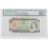 Image 1 : 1969 Bank of Canada Replacement $20.  BC-50aA, S/N: *EB2293960, PMG CUNC-63, EPQ