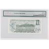 Image 2 : 1973 Bank of Canada Solid digit RADAR $1.  BC-46b, S/N: ECD4444444, PMG CUNC-64, EPQ