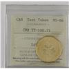 Image 1 : Test token Canada CH# TT-100.21 ICCS MS66