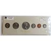 Image 1 : RCM Lot 1956 original Proof-Like Set in Mint Pliofilm. Set light Cameo present on most of the coins.