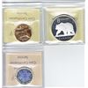 Image 2 : Group Lot of ICCS Certified Proof Commemorative Coins. Lot Includes, 2004 Silver $8 Great Grizzly PF
