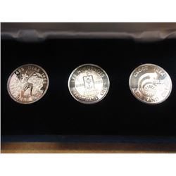 1988 SOUTH AFRICA 3 PF COIN SILVER SET