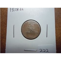 1858 (LARGE LETTER) FLYING EAGLE CENT