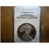 Image 1 : 1995-P AMERICAN SILVER EAGLE NGC PF69 ULTRA CAMEO