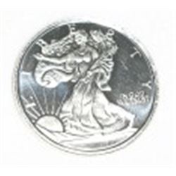 SILVER WALKING LIBERTY HEAD 1/10oz .999 FINE SILVER *MS HIGH GRADE*!! WALKING LIBERTY CAME OUT OF SA