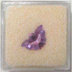Gemstone 2.41 Carat Amethyst 12mm x 8.5mm Butterfly Shape