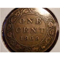 1909 Canada 1 Cent