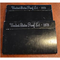(2) 1978 - United States Proof Sets