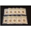 Image 1 : (10) - U.S. 5-Cent MS-Brilliant Uncirculated Coins