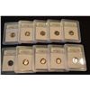 Image 1 : (10) - U.S. 10-Cent MS-Brilliant Uncirculated Coins