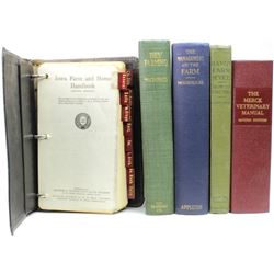 Collection of 5 book related to farming.