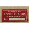 Image 2 : Collection of 2 framed Frawley family photos.