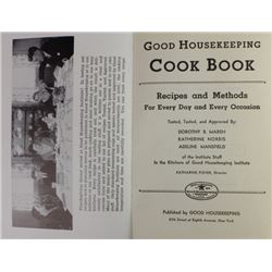1st edition Good Housekeeping Cookbook 1933