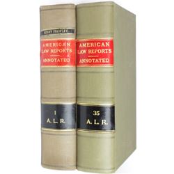 35 Volume set American Law Reporter