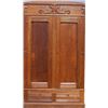 Image 1 : Oak double door knock down armoire on 2