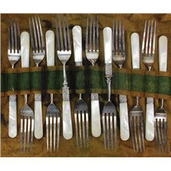 Antique 12 pc. dinner fork set