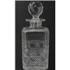 Image 1 : Quality hand cut whiskey decanter in lead crystal