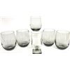 Image 1 : Set of 5 whiskey glasses with cut Frawley