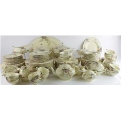 130 piece set Ducal Florentine Rosalie china