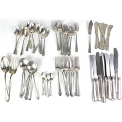 Sterling flatware set