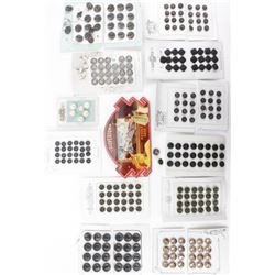 Collection of antique buttons and pack of