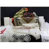 Image 1 : Large collection of vintage linen, doilies,