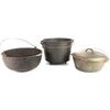 Image 1 : Collection of 3 cast iron pots