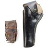 Image 1 : Collection of 2 leather holsters the smallest