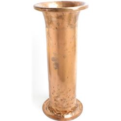 Antique copper umbrella stand