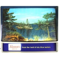 Hamm's light up advertising sign with shimmering