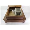 Image 2 : Antique oak cash register with manual receipt