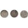 Image 1 : Collection of 3 Carson City dimes