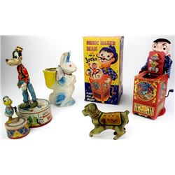 Collection of 4 vintage toys