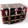 Image 1 : Large flat top travel trunk
