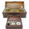 Image 1 : Antique oak cased scale marked Henry