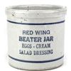 Image 1 : Red Wing advertising stoneware beater jar