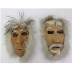 Pair his and hers Eskimo masks