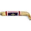 Image 1 : Elkhorn hide scraper with beaded on trade