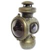 Image 1 : Gas lamp for buggy or car with original red lens,