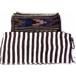 Collection of 2 includes 1920's Baluch Kilim