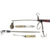 Image 1 : Collection of 4 includes antique hanging scale