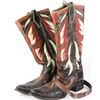 Image 1 : Collection of 2 includes Vintage custom cowboy