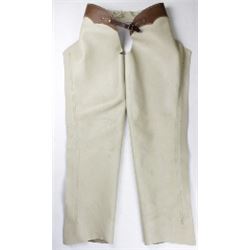 Pair leather chaps marked JW Robinson